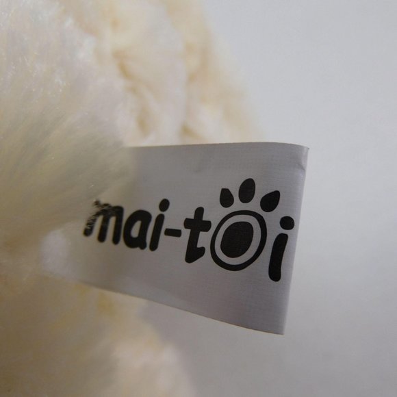 Mai-Toi Bear Graduate School Congratulations Plush 10" Cream Color Bow Diploma - Picture 6 of 7